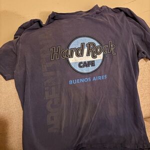 Hard Rock Cafe Dark Blue Graphic Tee